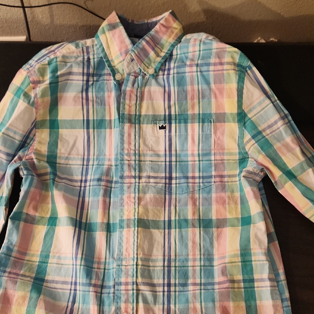 Crown And Ivy Plaid Button Down Shirt